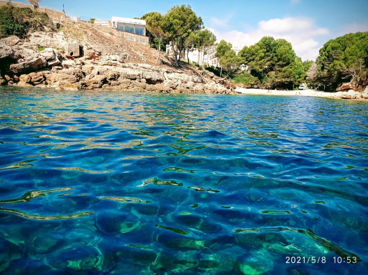 Paraiso En Cala Llobeta Calafat Bagian luar foto