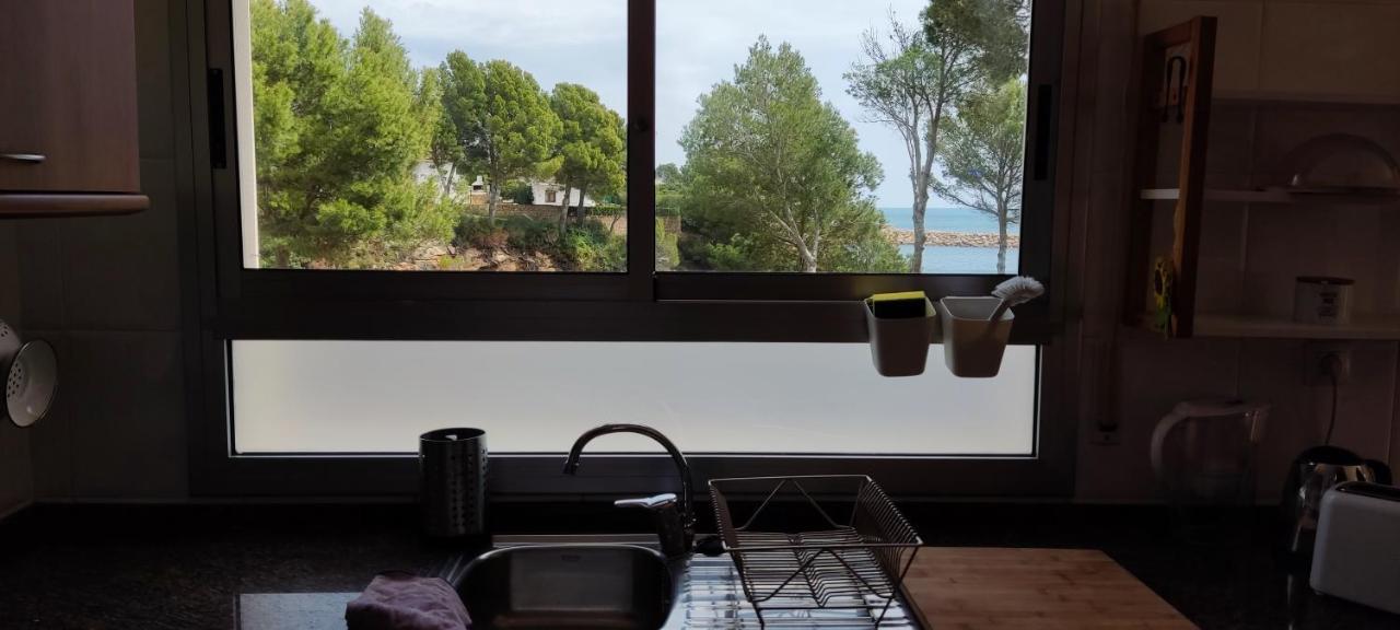 Paraiso En Cala Llobeta Calafat Bagian luar foto
