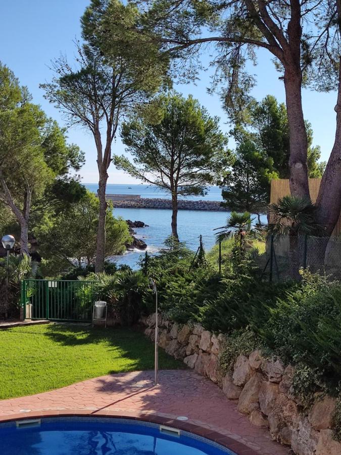 Paraiso En Cala Llobeta Calafat Bagian luar foto