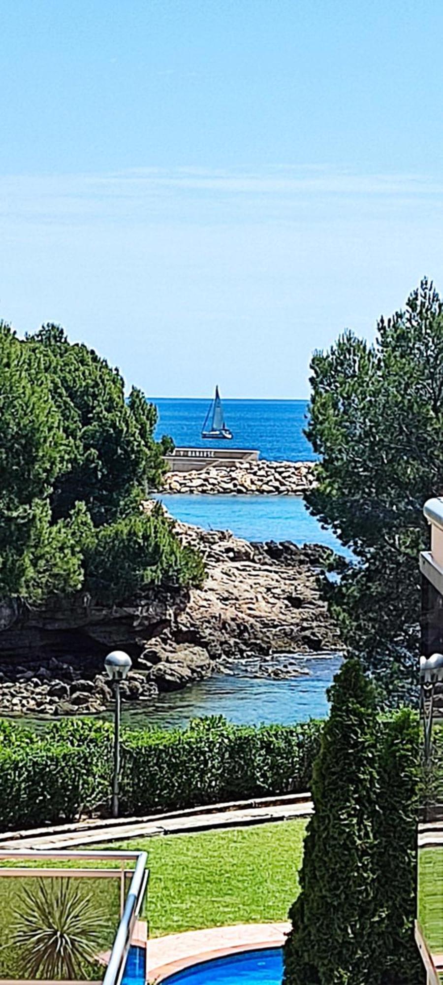 Paraiso En Cala Llobeta Calafat Bagian luar foto