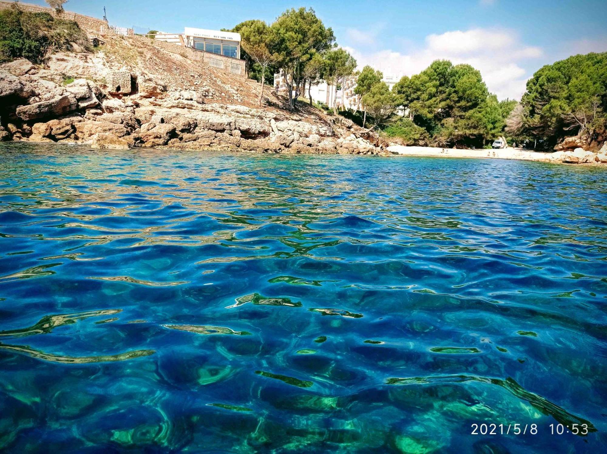 Paraiso En Cala Llobeta Calafat Bagian luar foto